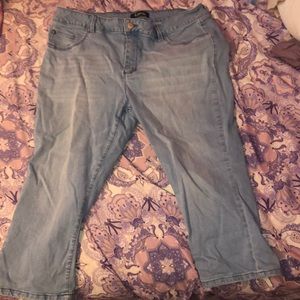 d. jeans Women's Light Blue Ankle Jeans